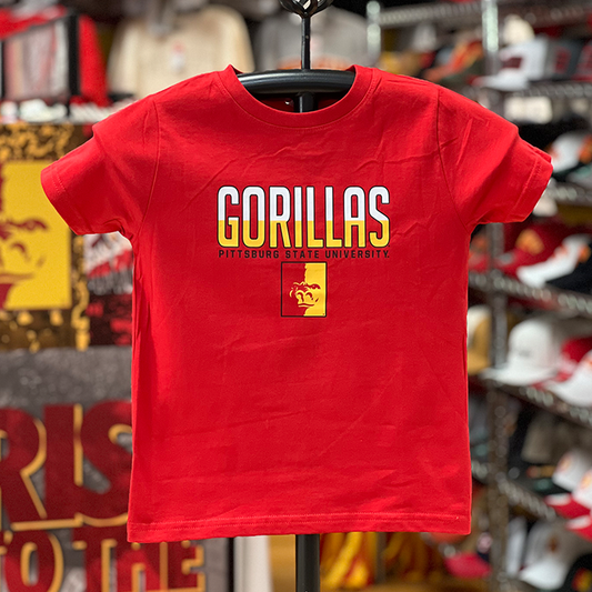 PSU Allirog Toddler Tee- Red