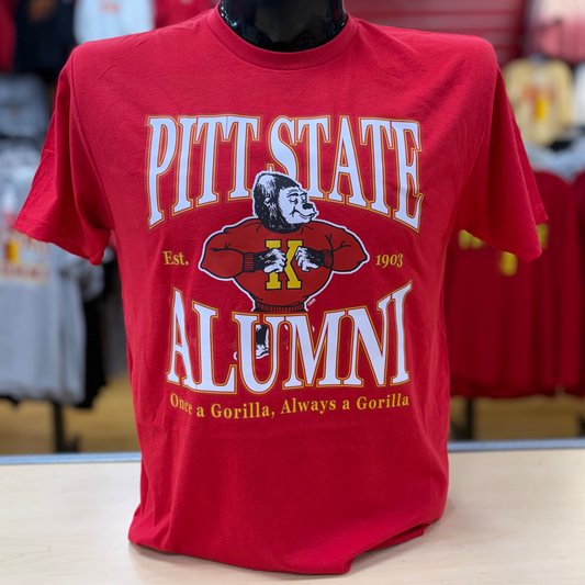 PSU 1950 Alumni Tee- Red
