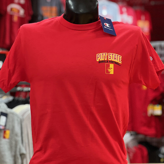 Pitt State FB 2024 Schedule Tee- Red