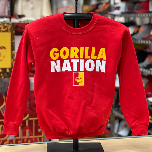 PSU Gorilla Nation Youth Crew- Red