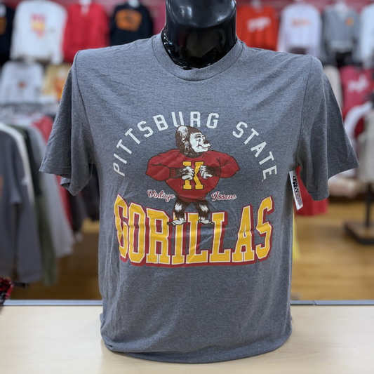 Men's PSU Drifter Tee- Red, Graphite