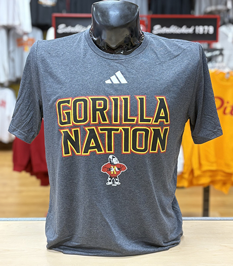 Gorilla Nation Tee- Dark Grey