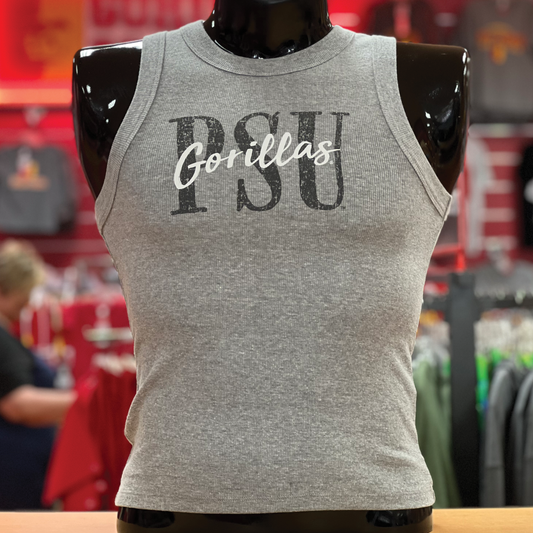 PSU Sunseeker Tank- Lipstick Pink, Heather Grey