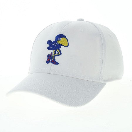 Kansas Jayhawks Vault 1912 Adjustable Hat White