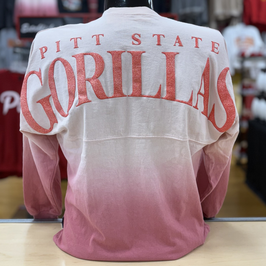 PSU Fade Crew- Pink Fade