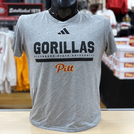 PITT Women's Launch Tee- Grey