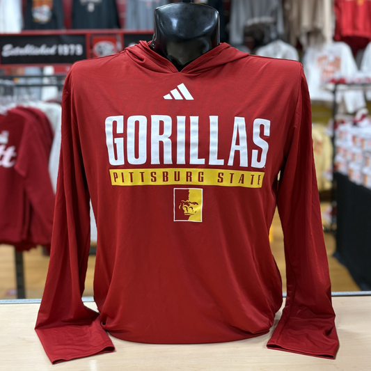 Adidas Gorillas Light Hoodie- Red