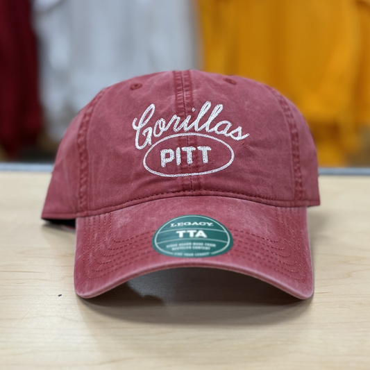 PSU Vintage Style Hat- Weathered Red/Cinder/Honey