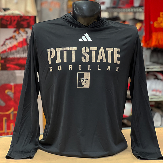 PSU Stencil Flag Hoodie- Black