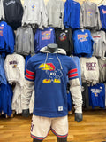 Kansas Jayhawks 1941 Blitz Hood- Blue/White