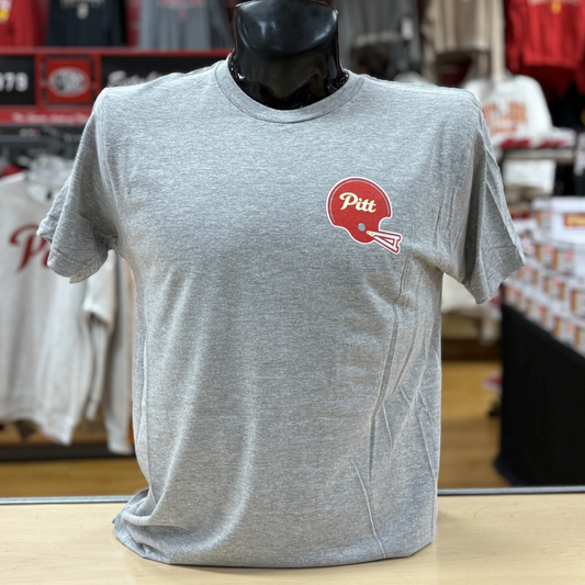 Pitt Saturdays Are For FB Tee- Grey