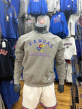 Kansas Jayhawks Colosseum Crewneck- Grey