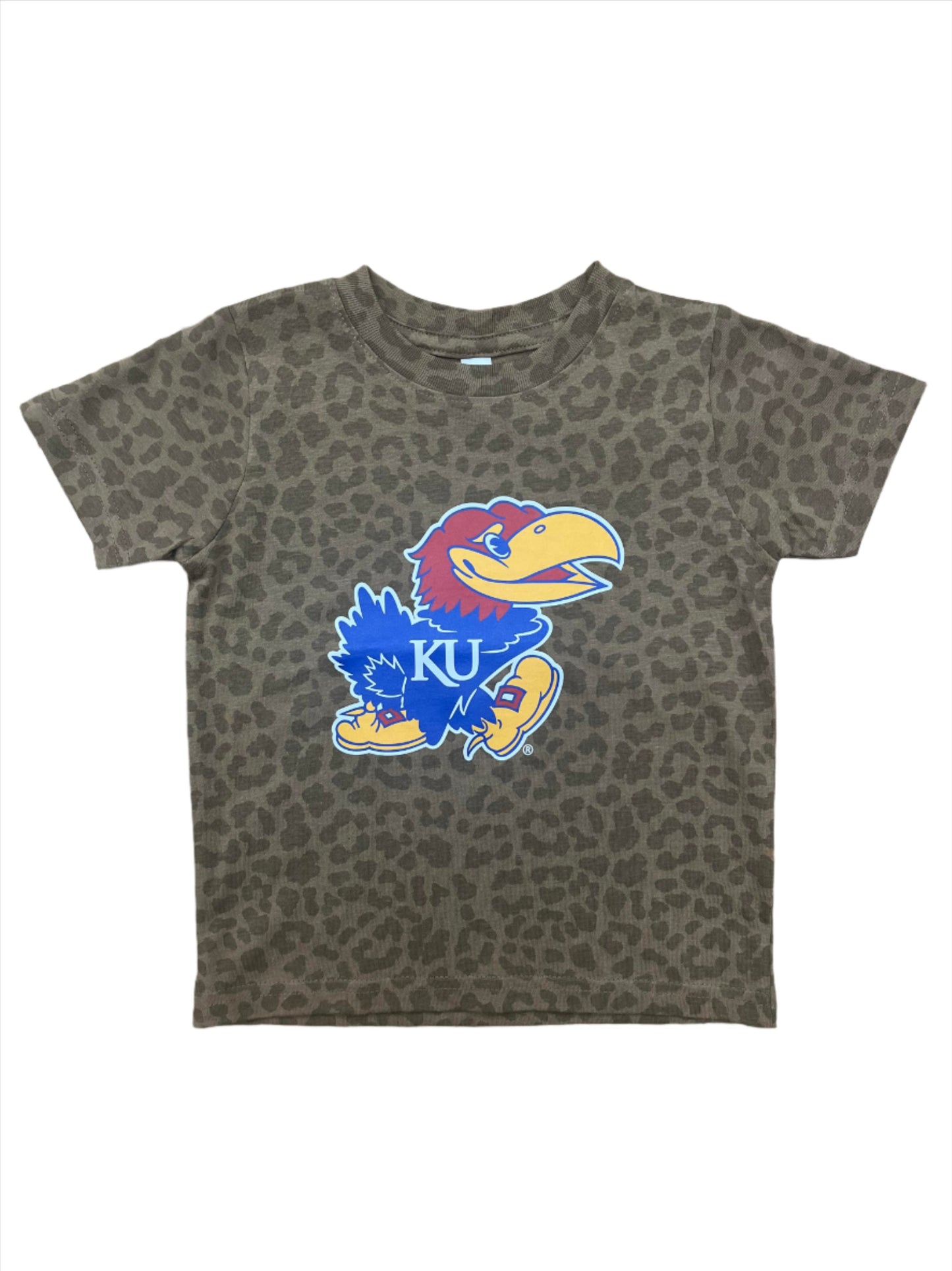 Kansas Jayhawk Toddler Tee - Slate Spot