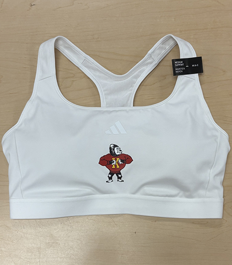 PSU Adidas 1950s Bra- White
