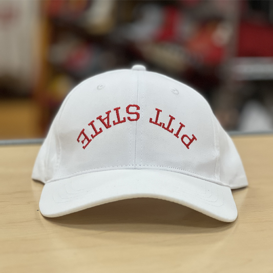 PSU Upside Down Hat- White