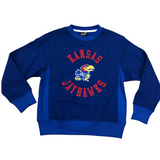 KU Comeback Youth Crewneck Sweatshirt - Royal Blue