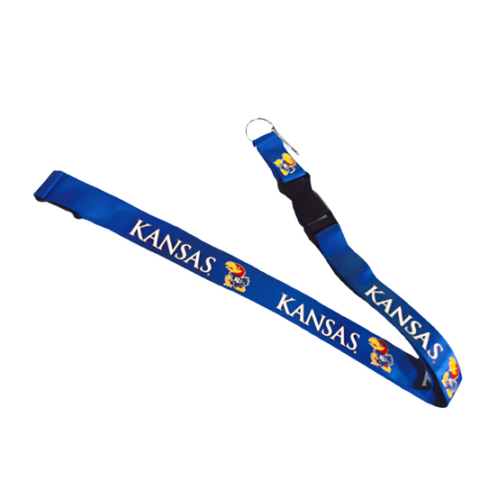Kansas Jayhawks NCAA Lanyard - Royal