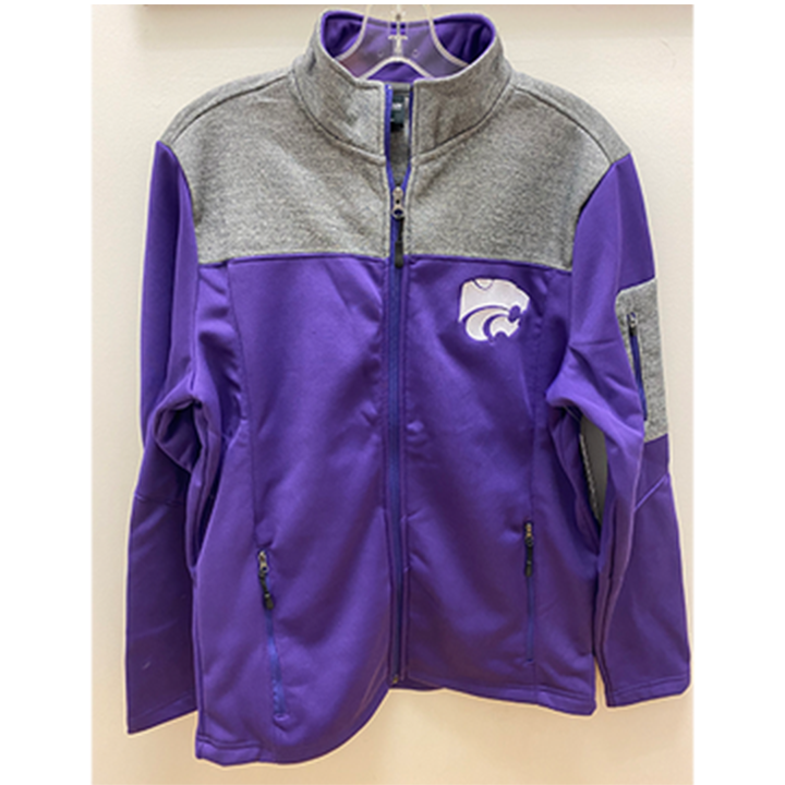 KSU Full Zip Hoodie - Grey / Purple – Jocks Nitch