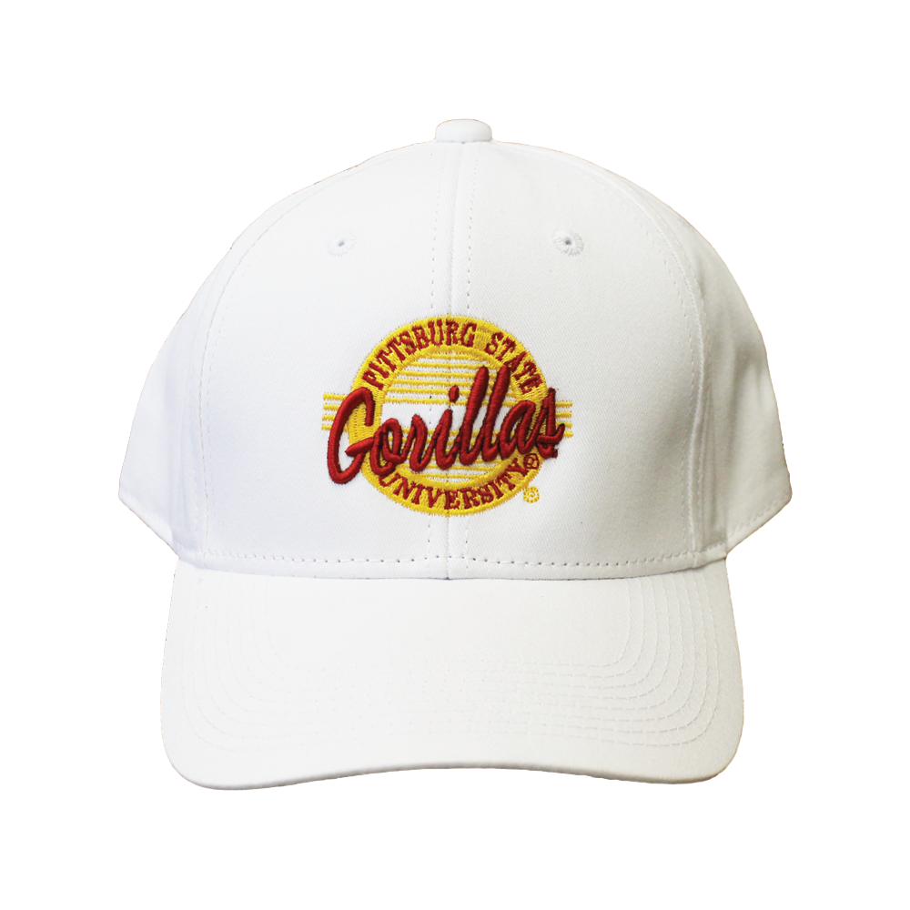 Pitt State University Gorillas Vintage Adjustable Hat - White