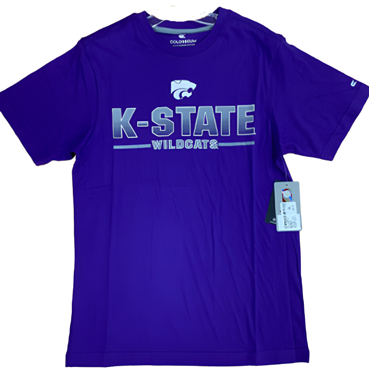 K-State Wildcats Go Cats Gradient Tee Shirt - Purple