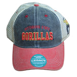PITTSBURG STATE GORILLAS VINTAGE HAT - BLACK/RED