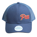 PITT EMBROIDERED HAT - DARK GREY
