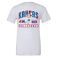 Kansas Jayhawks Caroline Bien KU Volleyball Triblend T-Shirt - White Fleck