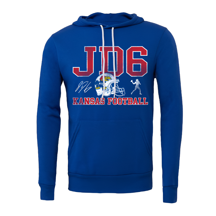 Jalon Daniels JD6 Kansas Football Hoodie - Royal