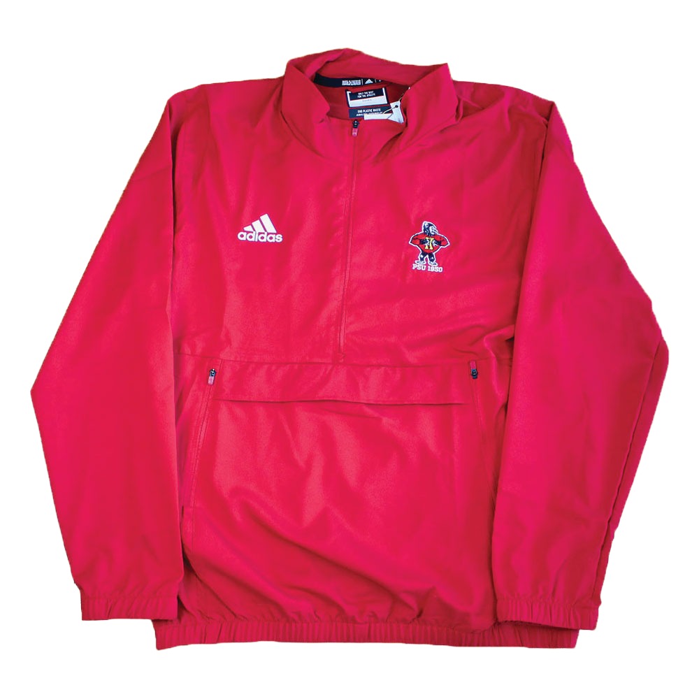 PSU ADIDAS 1950 GORILLA HALF ZIP - RAIN JACKET - RED