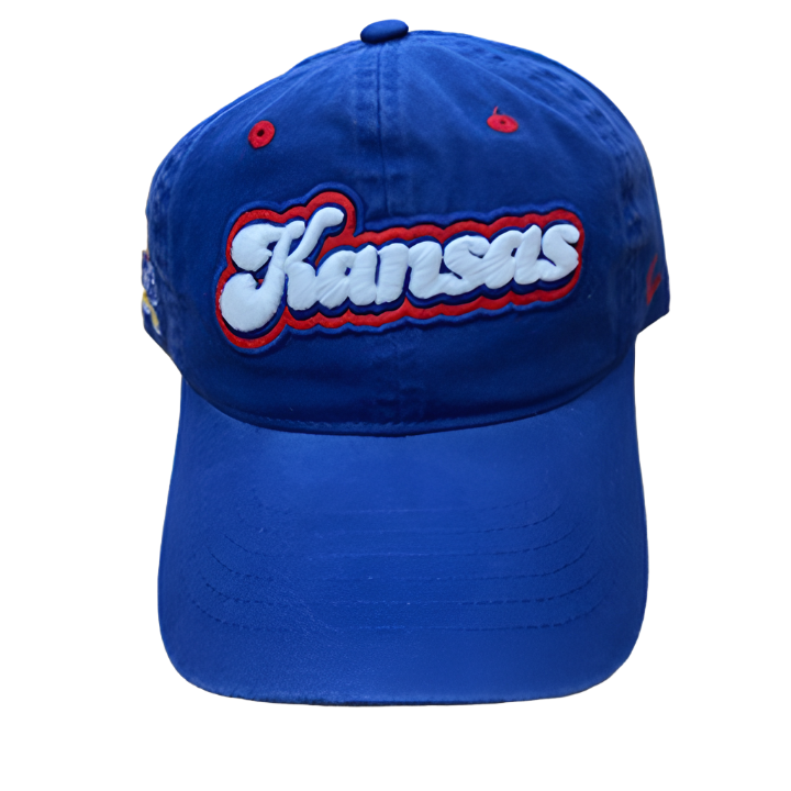 Kansas Jayhawks Groovy Vintage 1941 Hat - Blue