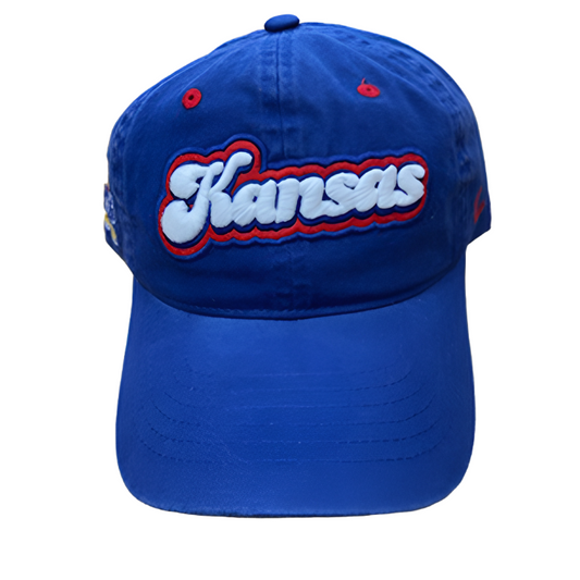 Kansas Jayhawks Groovy Vintage 1941 Hat - Blue