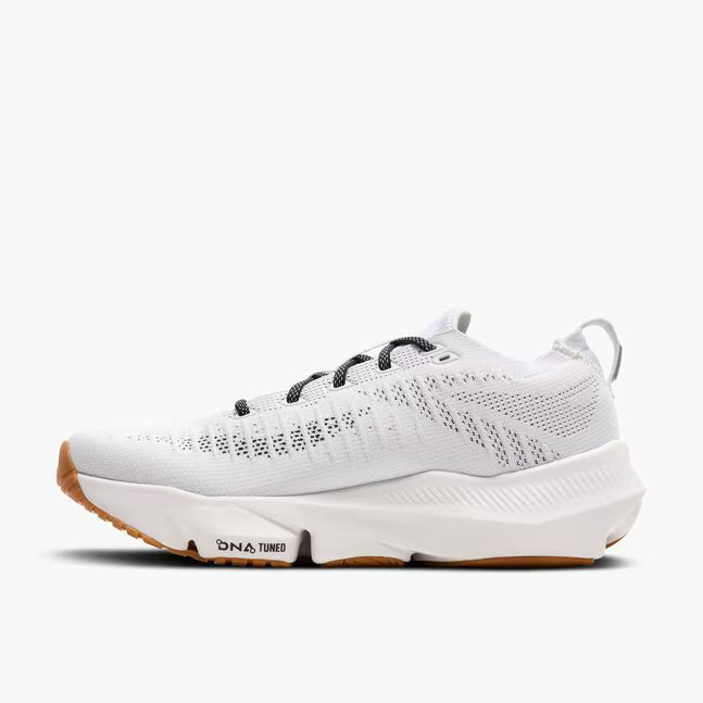 BROOKS MENS GLYCERIN FLEX - WHITE/BLACK