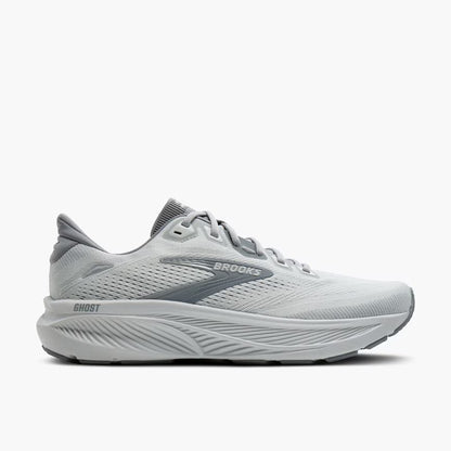 BROOKS MENS WIDE GHOST 18 - GREY/OYSTER