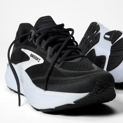 BROOKS MENS GHOST 18 - BLACK/GREY/WHITE