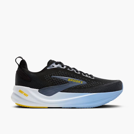 BROOKS MENS GHOST MAX 4 - BLACK/STONE/AIR