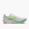 BROOKS MENS GHOST AMP - WHITE/GREEN