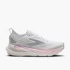BROOKS WOMENS GLYCERIN 23 - WHITE/GREY/PINK