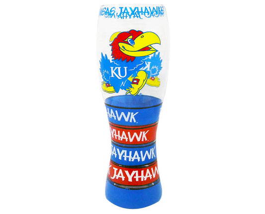 Kansas Jayhawks 24oz Tall Glass