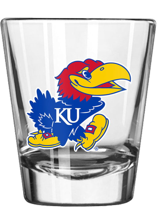 Kansas Jayhawks Shot Glass w/ Current Logo