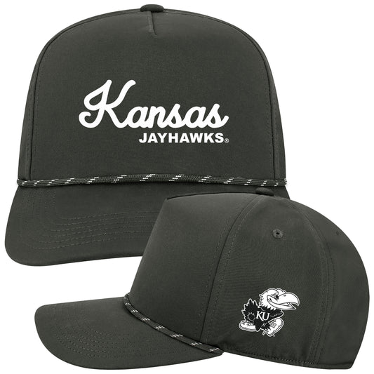 Kansas Jayhawks Script Caddy Hat