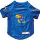 Kansas Jayhawks Dog/Cat Jersey - Blue w/ logo