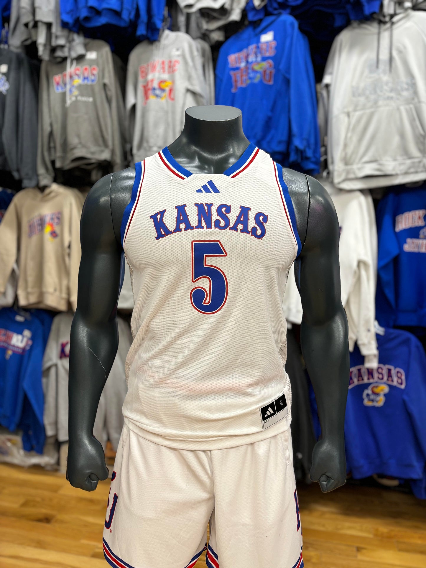 Kansas Jayhawks Mayo #5 Jersey