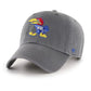 Kansas Jayhawks Vault 1941 Adjustable Hat - Charcoal Grey