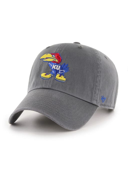 Kansas Jayhawks Vault 1941 Adjustable Hat - Charcoal Grey