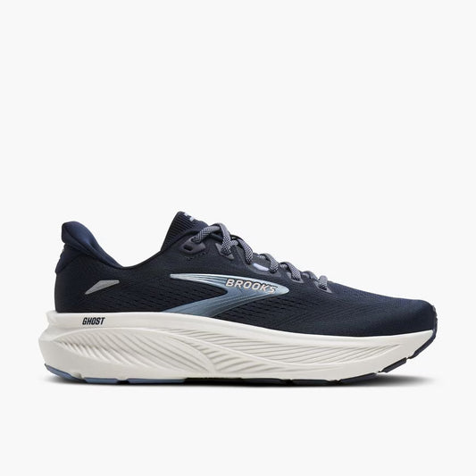 BROOKS WOMENS GHOST 18 - NAVY/COCONUT
