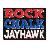 Kansas Jayhawks "RCJ" Tin Magnet
