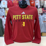 Adidas Pitt State Tee- Red