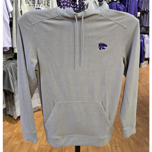 KSU CLOUD PULLOVER HOODIE - GREY