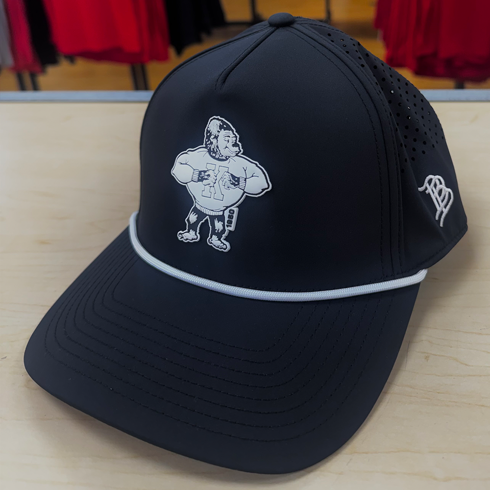 PITT STATE 1950 BRANDED BILLS HAT - BLACK