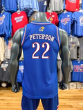 Kansas Jayhawks Officially Licensed Darryn Peterson #22 Adidas Jersey - Royal